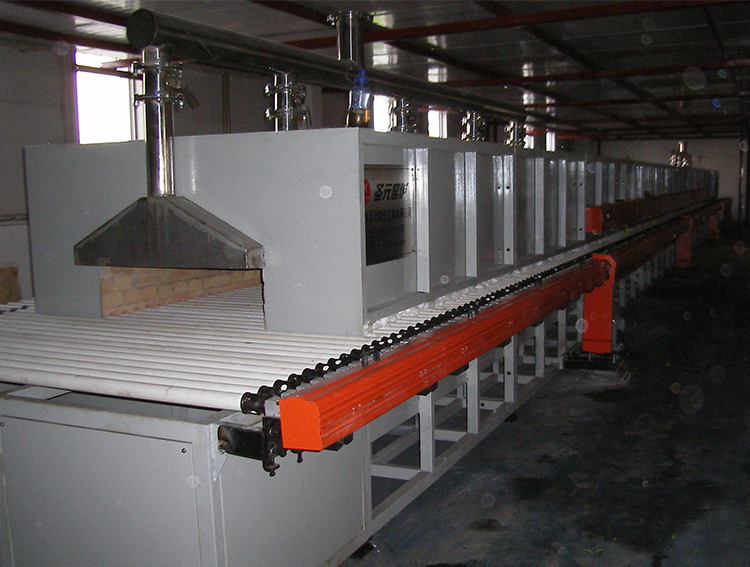 產(chǎn)品用途：特種陶瓷電熱輥道窯，規(guī)格：1.2米×32米電加熱